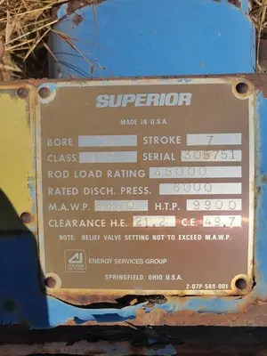 USED WHITE SUPERIOR 3FE