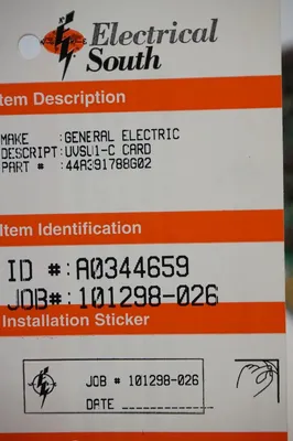 REPAIRED GENERAL ELECTRIC 44A391788-G02 CIRCUIT BOARD 44A391788G02