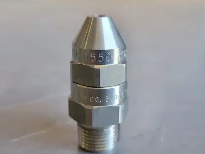 3/8" Male BSPT Stainless Steel Nozzle
