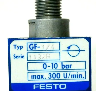 NEW FESTO GF-1/4 ROTARY DISTRIBUTOR SER.1192R GF14