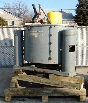Tolhurst 48 x 30 solid bowl basket centrifuge, 316SS.