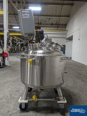 USED Precision 250 Liter Precision Stainless Reactor, 316L S/S, 45/100#