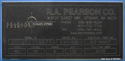 USED PEARSON R235