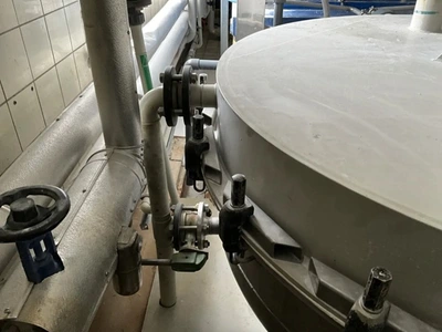 Krettek ProCent P 63 B Pilot horizontal peeler centrifuge, 316L SS.