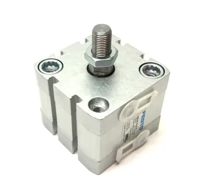 USED FESTO COMPACT CYLINDER 10MM STROKE 50MM BORE