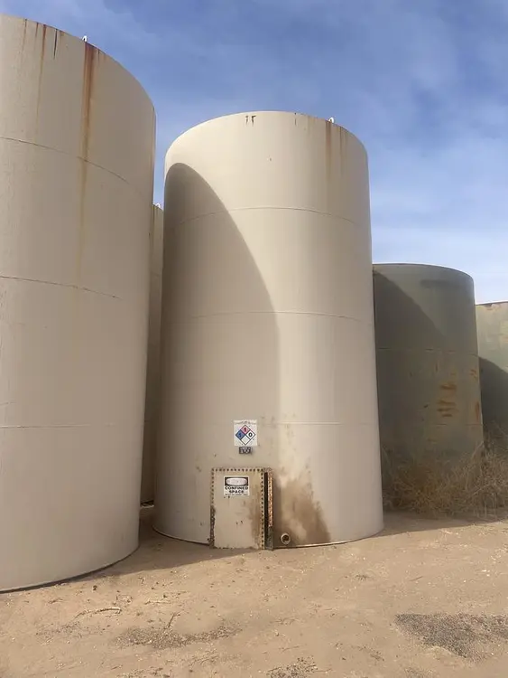Used GLOBAL VESSEL & TANK 400BBL VERTICAL TANK Vertical Single Wall Tanks US | Bx Tank Supply #1094709