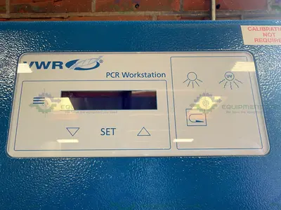 Used VWR 10783-132 PCR WORKSTATION NA VERSION 120V W/ UV LIGHT Fume Hoods California US | Equipment Lab #1482177