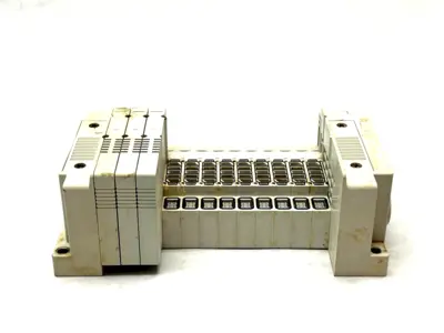 SS5Y3-10S60-12F-N7 | SMC  Pneumatic Manifold for Serial Transmission - Used