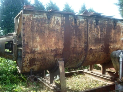 5,600 L Gardner M/S U Trough Mixer