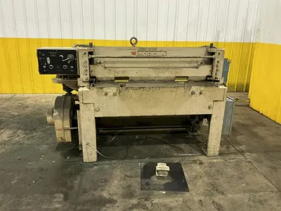 Used MORGAN _UNKNOWN_ Power Squaring Shears (Gauge) Ohio US | Yoder Brothers machinery #1413042