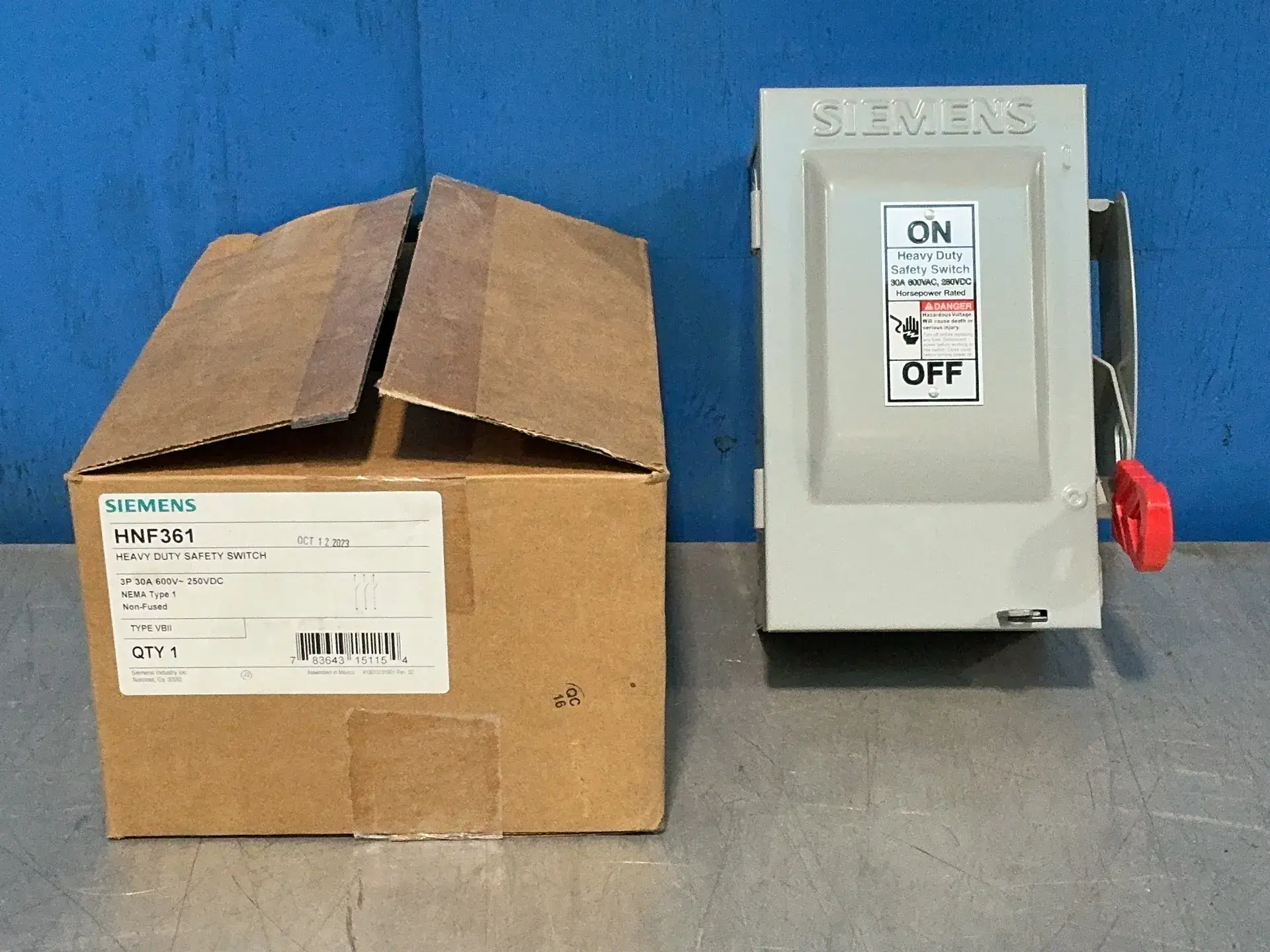 New | in-Stock SIEMENS HNF361 Circuit Breakers Ohio US | HGR 24 #1277771