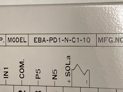 Used NACHI FUJIKOSHI EBA-PD1-N-C1-10 Amplifiers Ohio US | Surplus Asset Holdings #1239220