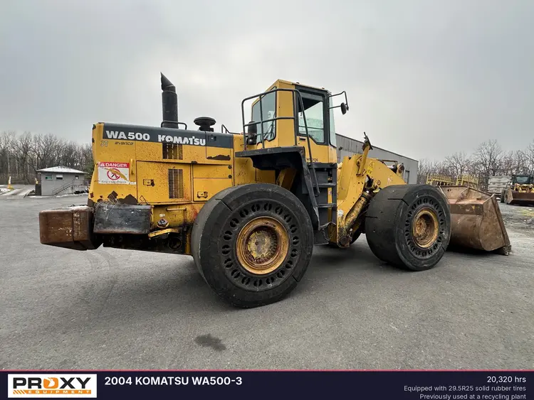 Used 2004 KOMATSU WA500-3 Wheel Loaders Louisiana US | Proxy Equipment #1381958