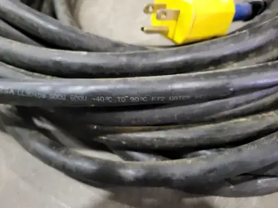 60 ft SOOW Power Extension Cord 14/3 AWG 15A 125V