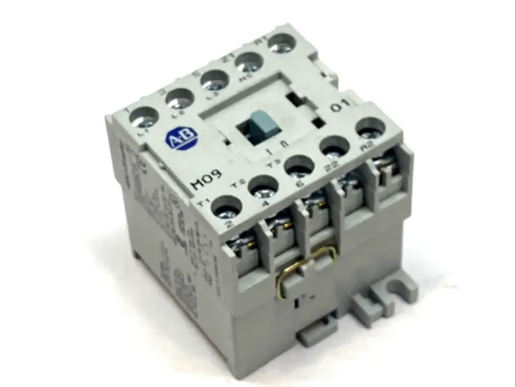 Used Allen Bradley Mini Contactor 3-Pole 9A 24V DC Coil 1 NC SER.A PLC Contactors Michigan US | Maverick Industrial Sales #1400454