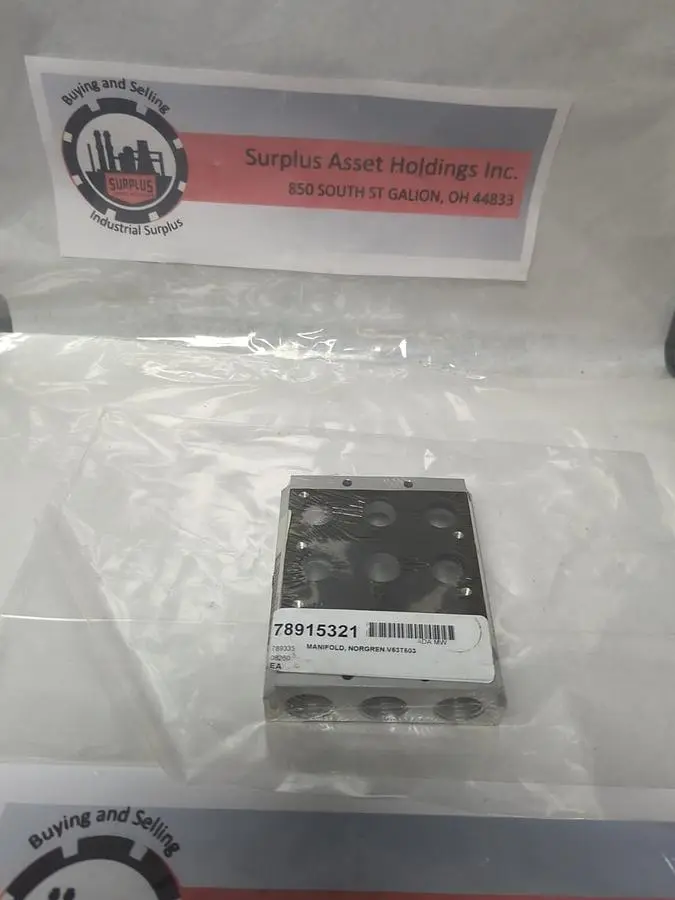 New | in-Stock NORGREN V53T503 Parts (Hydraulics and Pneumatics) Ohio US | Surplus Asset Holdings #1248157