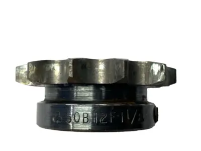 50B12F1 1/8 | Roller Chain Sprocket 1-1/8" Bore 12 Teeth SHELFWARE - New – Open box