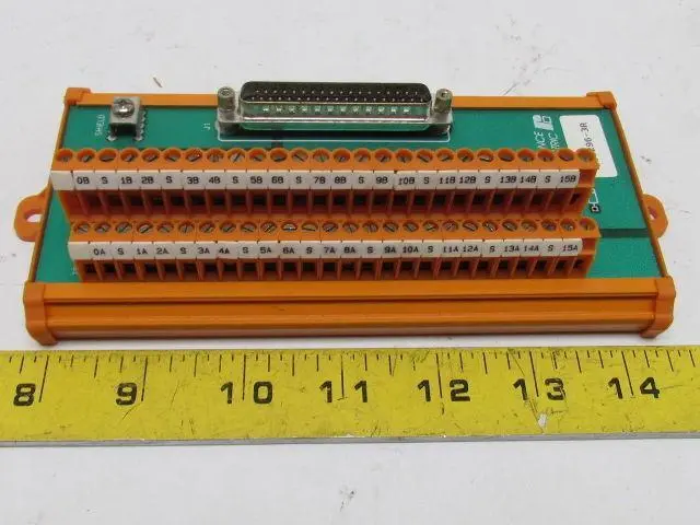 Reliance Electric 610296-3A Termination Board Terminal Block Connector Panel