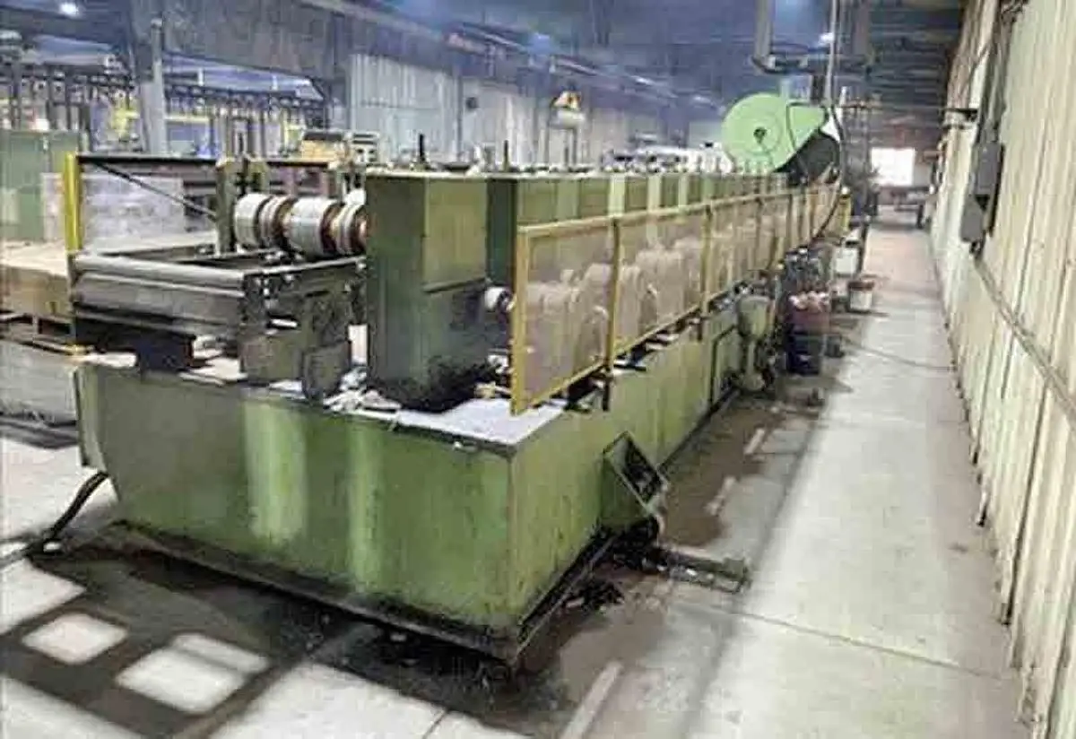 30" x 4" 12 Stand Bradbury Rollforming Line