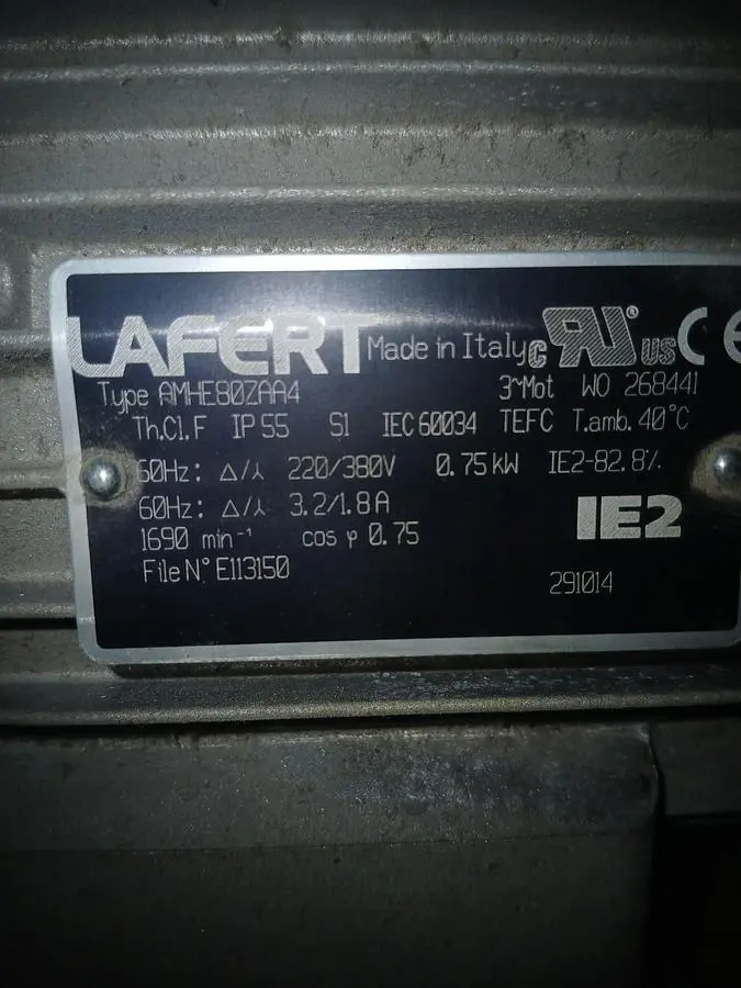 USED LAFERT AME80ZAA4