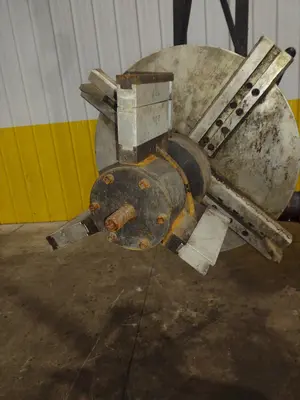 H&S TOOL LARGE FIELD PIPE BEVELING MACHINE: YOBRO #24078