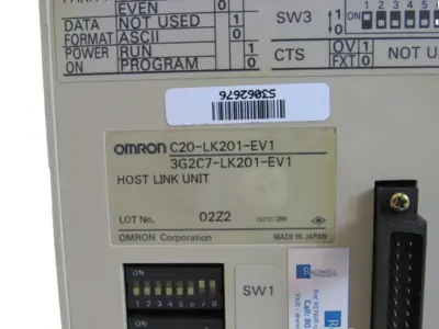 REPAIRED OMRON C20-LK201-EV1 INTERFACE MODULE 3G2C7-LK201-EV1 C20LK201EV1