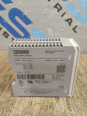 PHOENIX CONTACT CBMC E4 24DC/1-4A NO Electrical/PLC/Automation | ESS Industrial Equipment Sales (6)