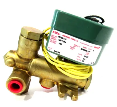 NEW ASCO 2009211F SOLENOID VALVE 240/60