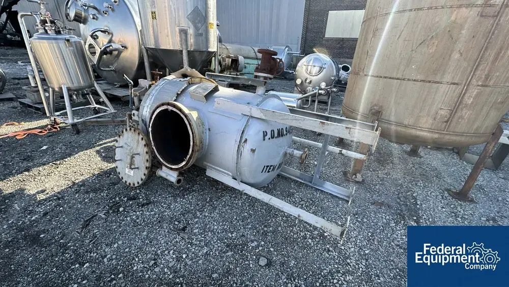 USED Plant Maintenance Service Corp. 200 Gal Plant Maintenance Receiver Tank, C/S, 90#