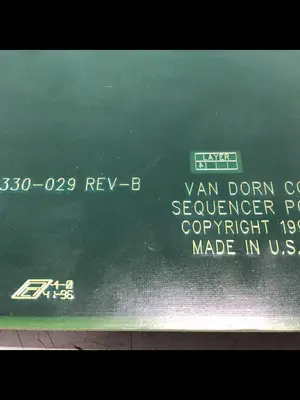 USED VAN DORN PC330-029 330-029