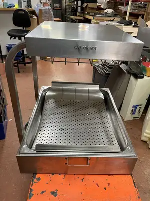 Used JS Used Hatco GloRay Commercial Countertop Deep Fryer Heated Holding Dump Station 120V - JS Hot Food Warming, Holding, & Transport Cabinets Illinois US | Falcon Restaurant Supply #1376438