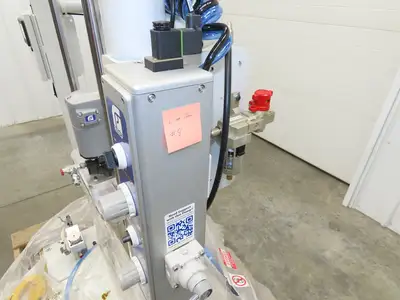 GP Reeves GDP20-400G70 Pneumatic Grease Pump Drum Unloader 55 Gal W/Accessories