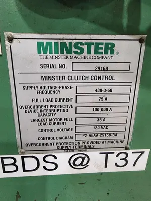 USED 1995 MINSTER P2-150