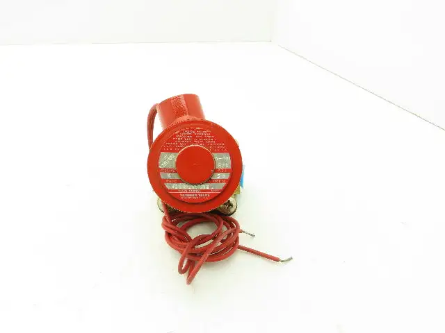Lancer 4LD2LB3102 2-Way Skinner Solenoid Valve 3/8" NPT N.C. 0-100psi 120v HW