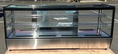 171-0293 Black Countertop Self Contained Full Service Case Cooler
