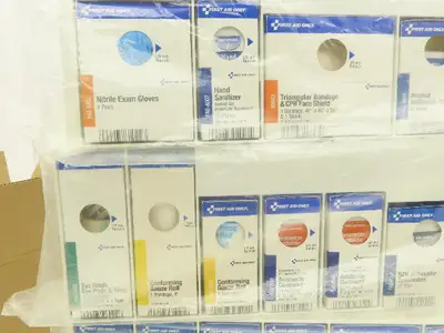 First Aid Only 55KN70 First Aid Kit Retrofit SmartCompliance Plastic Grids