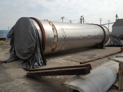 FMC 96" X 30' Dryer Rotary Hot Air | Perry Equipment (1)