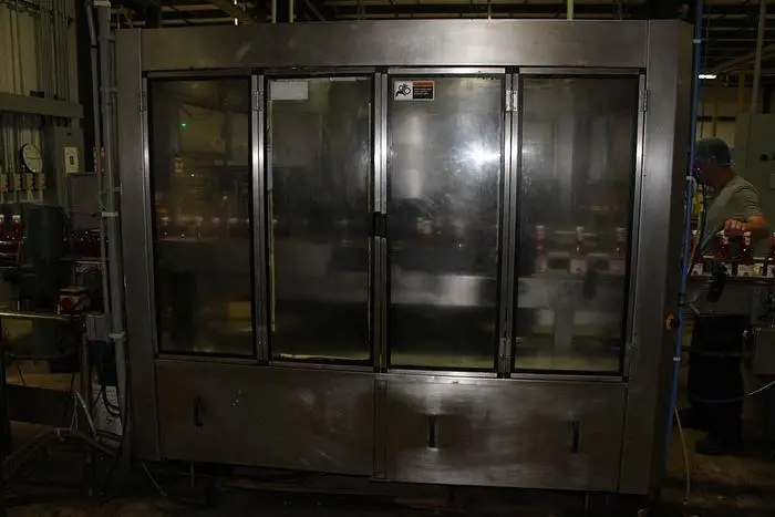 Used 1993 KRONES STARMATIC 16 STATION ROTART LABLER Sterilizers Ohio US | Regal Equipment Inc #219132