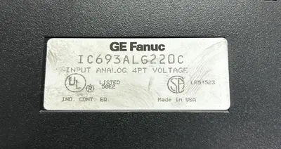 USED GE FANUC IC693ALG220C