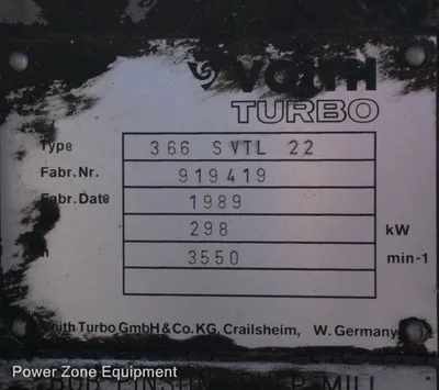 USED VOITH TURBO 366-SVTL-22