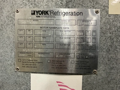 Used YORK ICB 2A-468 LH Evaporators Ohio US | Equipment Recovery Corp. #1329675