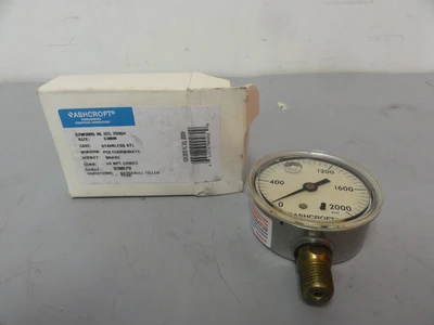NEW ASHCROFT 63W3005