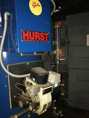 Hurst High Pressure Boiler 15 HP like new!
