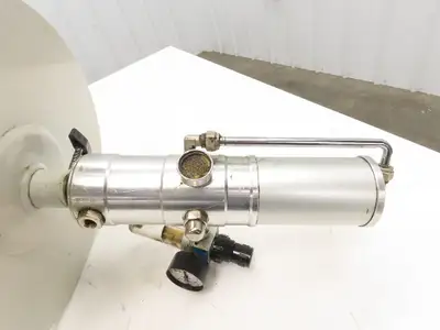 Raasm 63074-55 Pneumatic Grease Pump 120Lb Drum 65:1 w/Lid & Follower
