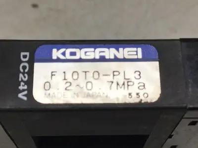 USED KOGANEI F10T0-PL3