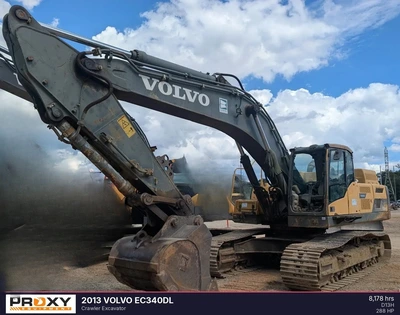 Used 2013 VOLVO EC340DL Crawler Excavators Alabama US | Proxy Equipment #1545567