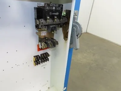 Hoffman A36AB3208LP Electrical Enclosure Control Panel 36x32x8" 30A Disconnect