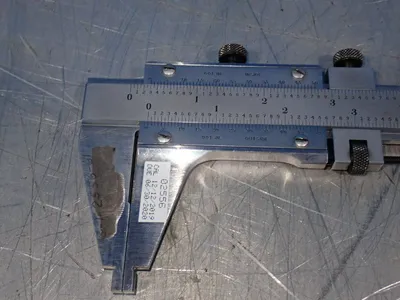 Used STARRETT 123 Vernier Calipers Ohio US | HGR 24 #1233313