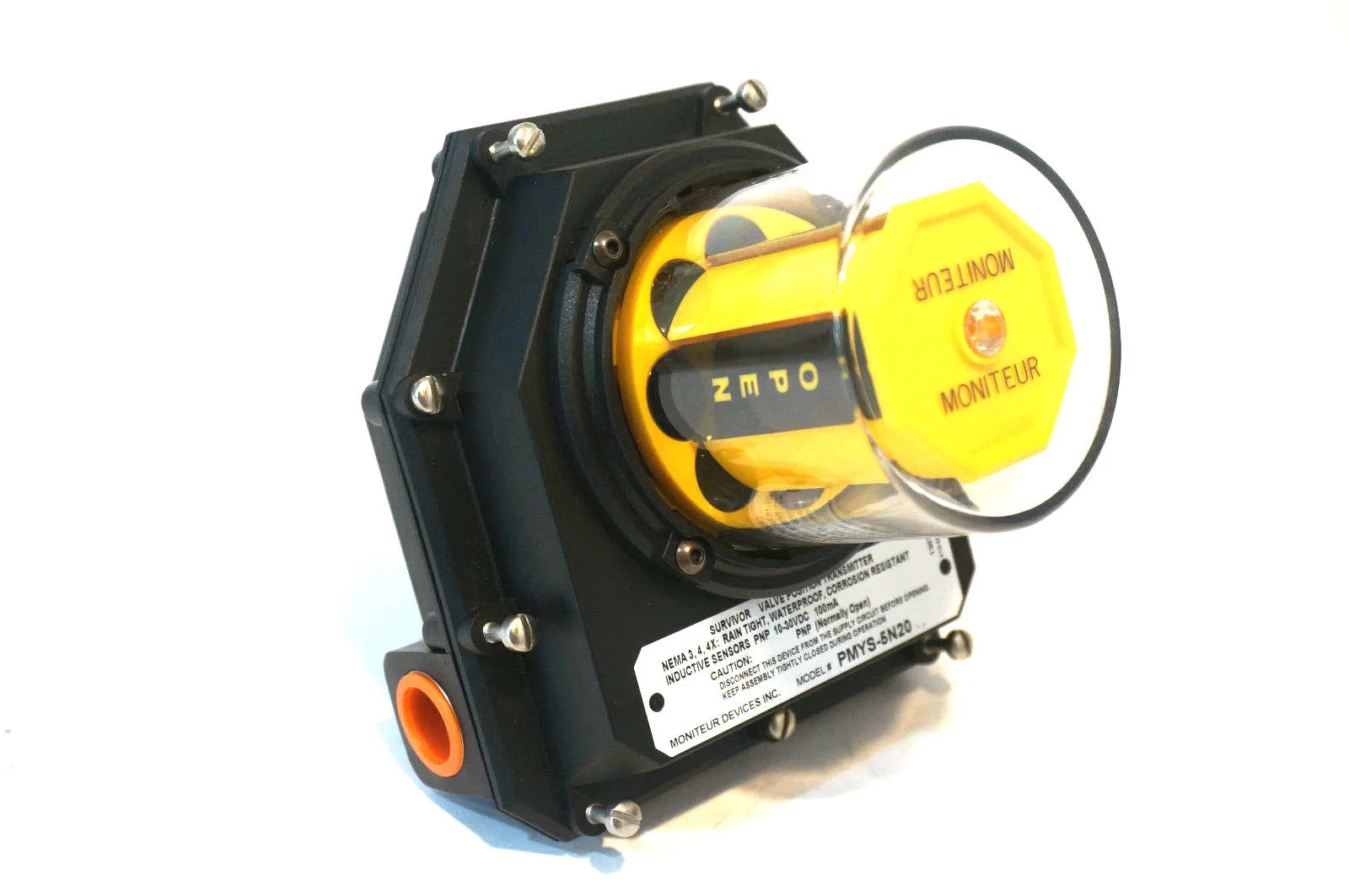 NEW MONITEUR DEVICES PMYS-5N20 VALVE POSITION TRANSMITTER PMYS5N20