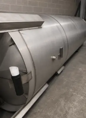 Used Meridian 3400 Gallon Stainless Steel Tanks Georgia US | Athens Packaging & Processing #914775